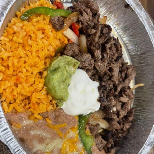 Lunch Fajitas.